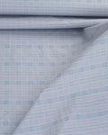 Donear Ice Blue Dobby Shirting Fabric