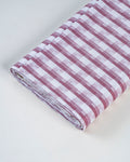 Donear Mauve Check Shirting Fabric
