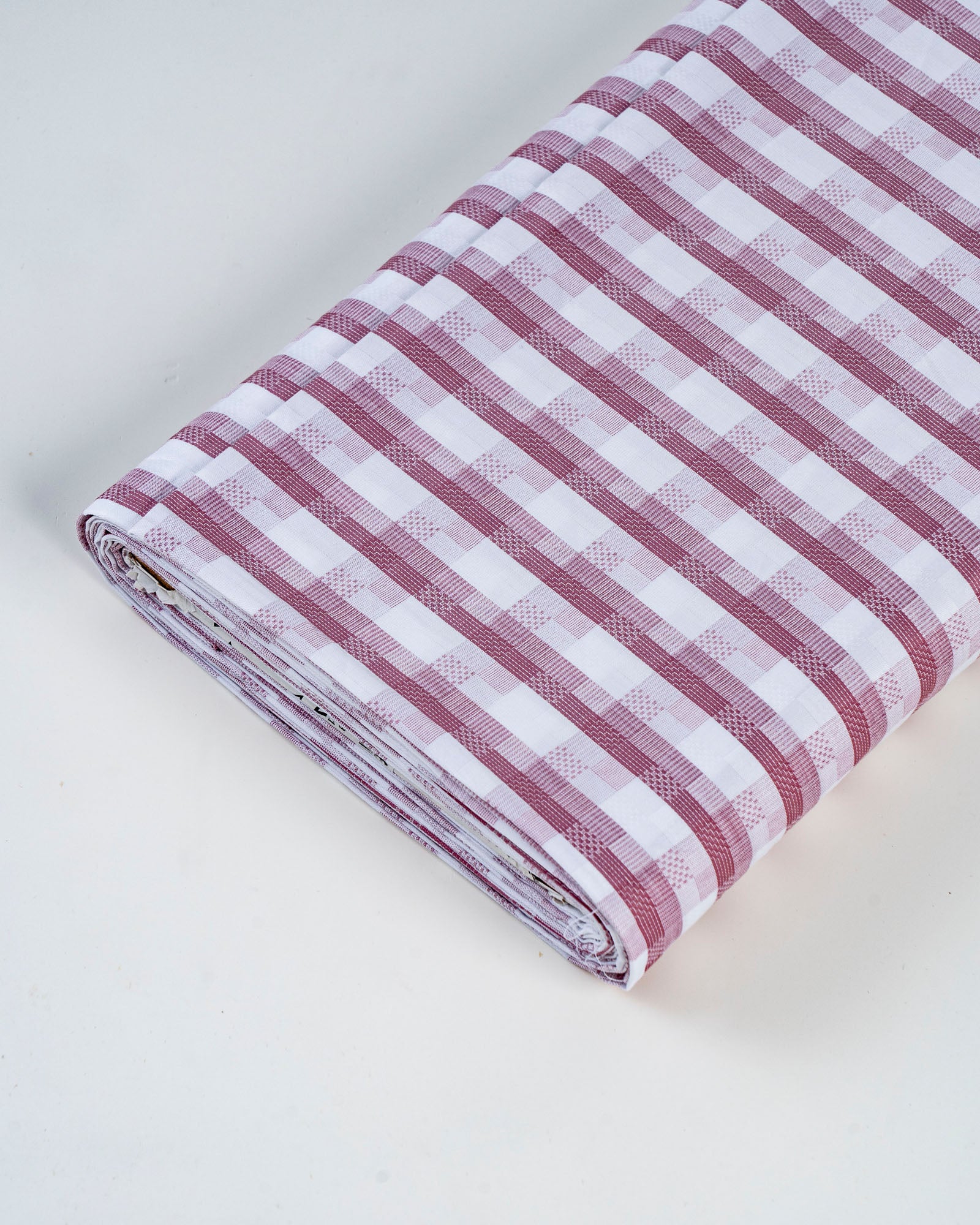 Donear Mauve Check Shirting Fabric