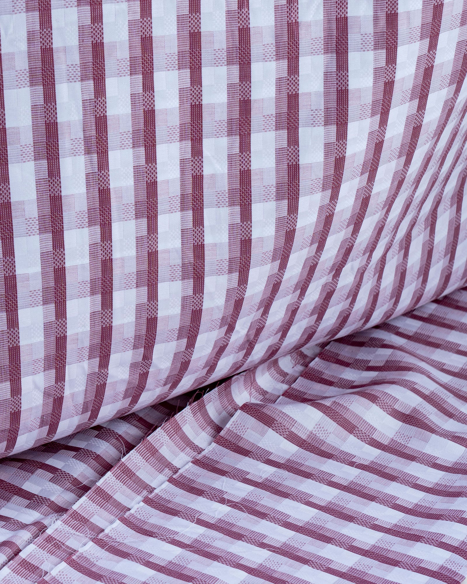 Donear Mauve Check Shirting Fabric